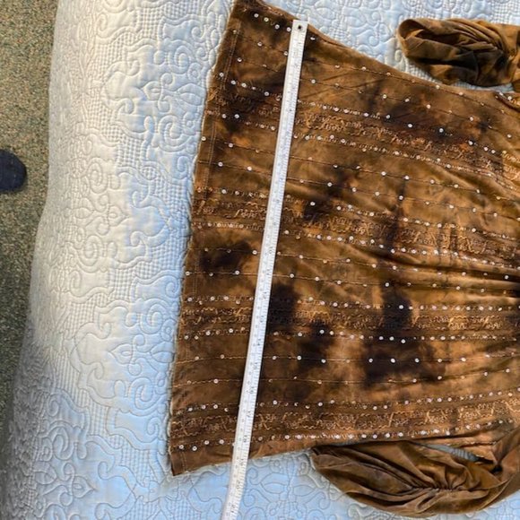 Sami & Jo sparkly sequined gem 3/4 sleeve shirt - Picture 10 of 14